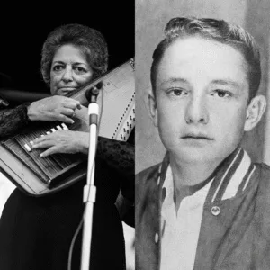 NO ONE BELIEVED A GUITAR STRING COULD CHANGE THE COURSE OF COUNTRY MUSIC — UNTIL IT DID. It was a gray Kentucky morning when Maybelle Carter fumbled a single guitar string at a lonely bus stop. Another town, another show — her hands were tired, her heart heavier than the miles behind her. The string slipped into the dust, forgotten. A barefoot boy named Johnny Cash was there. Quiet. Watching. He bent down, picked it up, and turned it in his fingers — thin, silver, ordinary. But something in it hummed. He slipped it into his pocket and never said why. Years later, dressed in black beneath the stage lights, Johnny sang with a voice that carried the ache of the earth itself — faith, loss, and something older than both. Some said Maybelle’s music lived on inside him. Others called it luck. But those who knew whispered: “That wasn’t just a string. That was the first note of forever.” 3f7e6ffb f6f3 4c22 a3e5 343f9cfbc82a