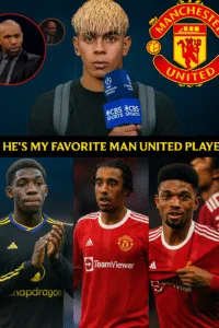 BREAKING: “I’ve shared the pitch with stars like Raphinha, Nico Williams, and Dembélé — but there’s one Manchester United player I admire above them all,” Barcelona wonderkid Lamine Yamal reveals. “It’s not Bruno Fernandes… it’s someone else — and his style of play is what makes me respect him the most.” 74957d5c 77ee 4240 a73a 49e6fb8b93c4