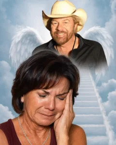 “She Looked Up — and He Was Still Smiling.” At first, it was the smile that broke her — that calm, familiar grin she’d seen a thousand times. It didn’t fade with the years, and it didn’t fade now. For a moment, she almost forgot he was gone. When “Crying for Me” began to play, the tears came quietly — not from pain, but from recognition. Because she could feel it: he was still there. In the light, in the song, in the peace that wrapped the room like his arms used to. Some goodbyes aren’t meant to end. They just echo softer, every time the music starts. Featured image