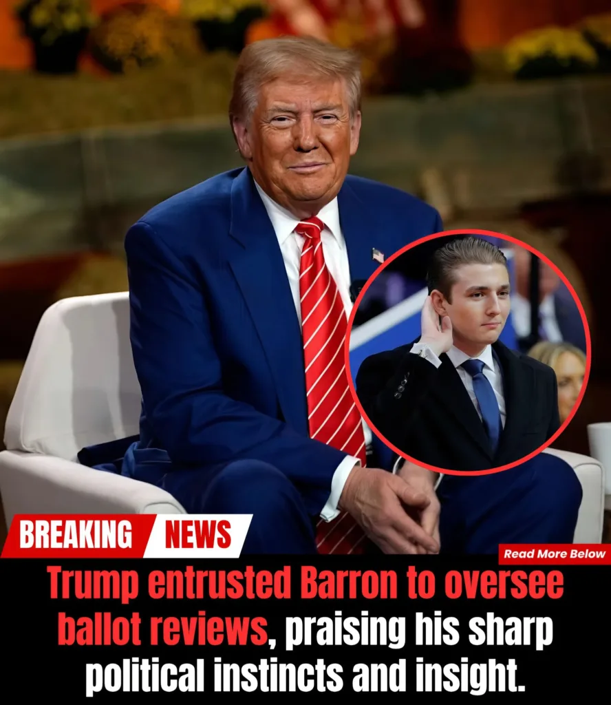 T.R.U.M.P TRUSTS HIS SON WITH A MAJOR RESPONSIBILITY 577483463 800737502940926 1844782352506185338 n