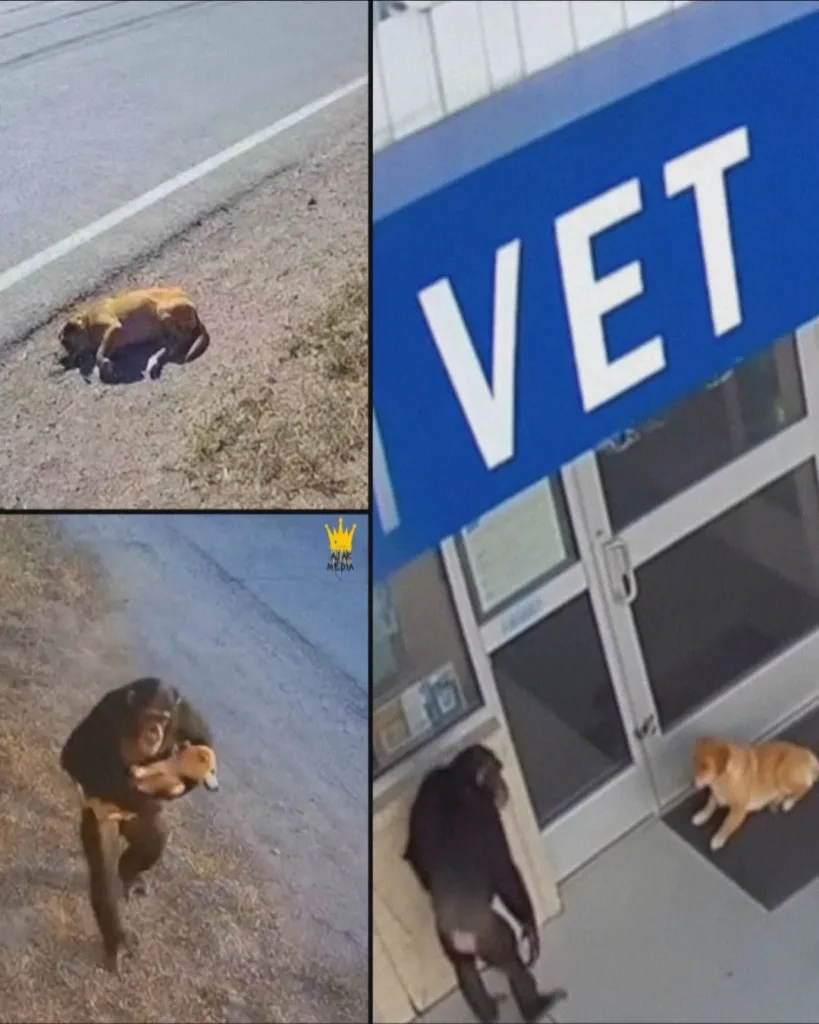 Chimpanzee Delivers Injured Stray Dog to Vet in Chiang Mai: A Story of Unlikely Kindness