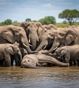 Water was calm that afternoon in Botswana’s Okavango Delta, but the air was trembling with a kind of silence that only grief can create. 581722645 1370039354710335 5190089190383019576 n