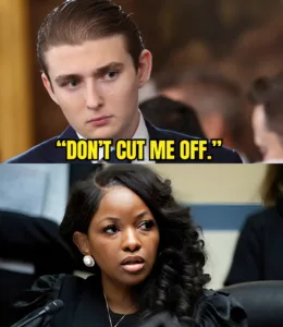 “DON’T CUT ME OFF.” Jasmine Crockett tried to interrupt Barron Trump in the middle of his strongest argument—but it took only a breath for things to completely turn around. 582830830 814333528247990 3504286873426880743 n