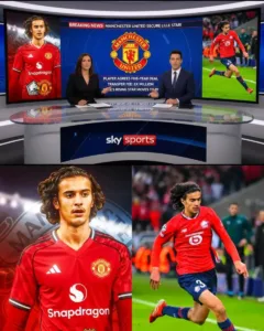 BREAKING NEWS: Manchester United officially submit another bid to land ÂŁ40m French professional Midfielder Ayyoub Bouaddi,who's far better than Mainoo and caceido in terms of everything as a Midfielder, negotiation has been ongoing since yesterday as Sir Jim Ratcliffe identifies His first January transfer signing in a style 583424923 685105217997520 8125416140999150590 n