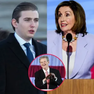 BARRON TRUMP FROZE NANCY PELOSI IN 28 SECONDS – THEN KENNEDY STEPPED IN AND BURIED HER IN 11 MORE. 584607127 814988274849182 7217862490805176772 n