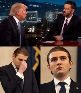 JIMMY KIMMEL SHOCKS LIVE TV — AFTER HE SUDDENLY FLIPS A BARRON TRUMP MOMENT IN JUST 8 SECONDS AND THE STUDIO ERUPTS 585546248 811479865200023 992515800395838268 n