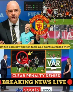 BREAKING NEWS: Tottenham have been hit with a major points deduction after an investigation confirmed the use of illegal tactics in their match against Manchester United. Following a fresh VAR review, officials identified two major errors that directly impacted the game, leading to full compensation in favour of the Reds. 587982793 688870230954352 1012224181025284852 n