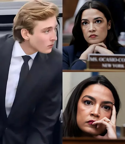 AOC MOCKS BARRON AS “LOW-IQ” — THEN HE DESTROYS HER WITH ONE LINE THAT SET THE SENATE ON FIRE 591888538 820112751003401 3009261984635161416 n