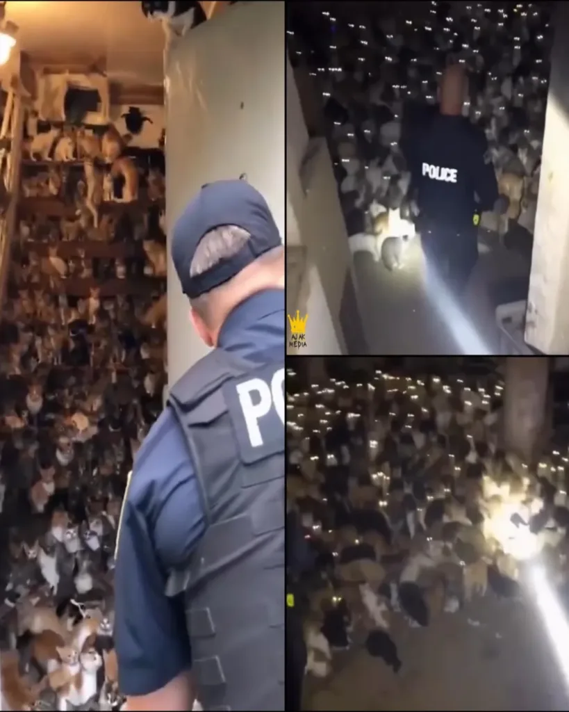 Unprecedented Discovery of the Largest Stray Cat Colony Astounds Authorities and Volunteers Unprecedented Discovery of the Largest Stray Cat Colony Astounds Authorities and Volunteers