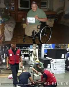 The Evening Three Strangers Fixed a Hero’s Wheelchair