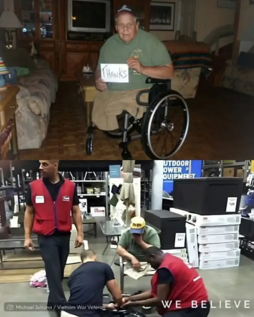 The Evening Three Strangers Fixed a Hero’s Wheelchair The Evening Three Strangers Fixed a Hero’s Wheelchair