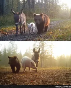 A Heartwarming Tale of Friendship: A Bear and a Piglet in Australia