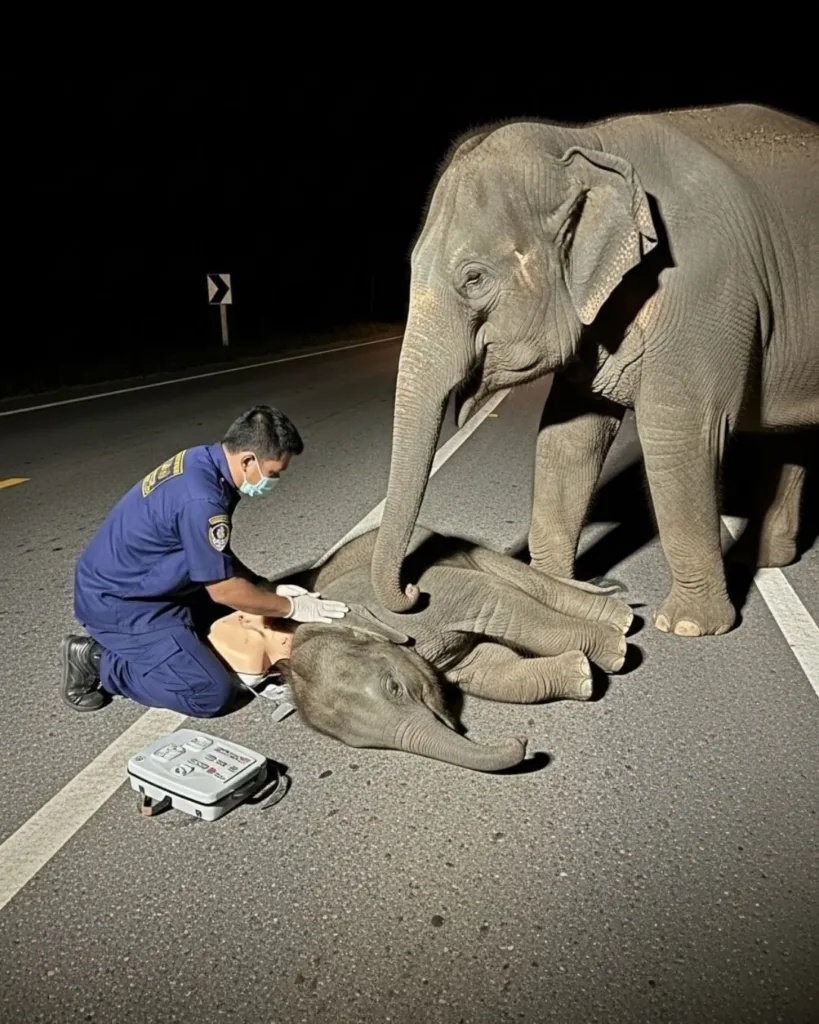 A New Lease on Life: The Touching Rescue of a Young Elephant A New Lease on Life: The Touching Rescue of a Young Elephant