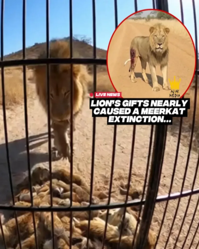 The Lion's Unexpected Gift: A Rescue Story