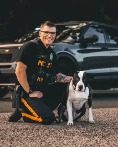 Introducing K9 Ron: The Pit Bull Police Dog Who Overcame the Odds
