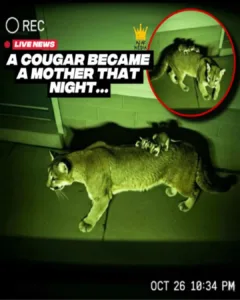 A Cougar’s Unexpected Act of Kindness: A Touching Story from California