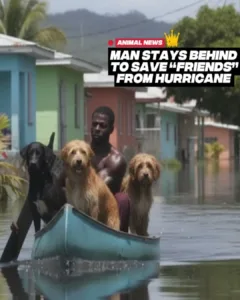 A Homeless Man's Heartfelt Act of Compassion Amid Hurricane Melissa’s Fury