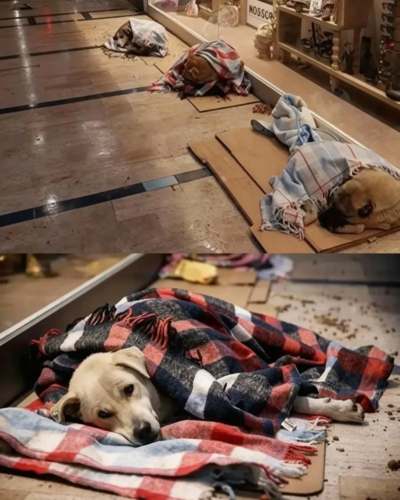 A Night of Compassion: Stray Dogs Find Hope in the Heart of Istanbul’s Snowstorm