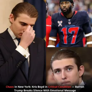 Chaos in New York: Kris Boyd in Critical Condition — Barron Trump Breaks Silence With Emotional Message f (27)