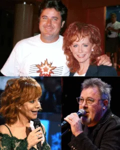 “SHE NEVER SANG THAT VERSE WITHOUT THINKING OF HIM.” Reba McEntire confessed that there’s one line in “Does He Love You” that still catches her breath. She said Vince Gill once told her backstage, “You sing like you’re trying to save someone.” Reba admitted she never forgot that. When the spotlight hits her now, she sometimes closes her eyes for half a second — just enough to feel his presence, steady and kind, like he’s still harmonizing beside her. “Music keeps people close,” she said softly. “Closer than we think.” Featured image