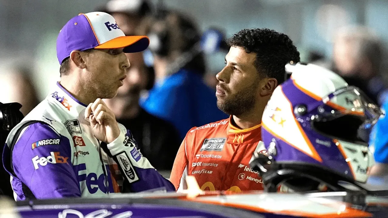 7 MINUTE AGO!! TERRIBLE NEWS For Denny Hamlin Explains Wreck Bubba Wallace Again for the Win!!!NASCAR’s high‑stakes environment delivered yet another dramatic headline as Denny Hamlin confronted a major wreck involving Bubba Wallace, sparking a tense dispute that reverberated across the paddock. The incident occurred at the superspeedway event at Daytona International Speedway and immediately raised questions about accountability, racecraft and the fragile balance of pack racing. Hamlin didn’t mince words in the aftermath. On his “Actions Detrimental” podcast he pinned the blame on Wallace, saying the No. 23 car “just squeezed those two guys below him down” and that “he ended up wrecking himself, and obviously a few others. Related image