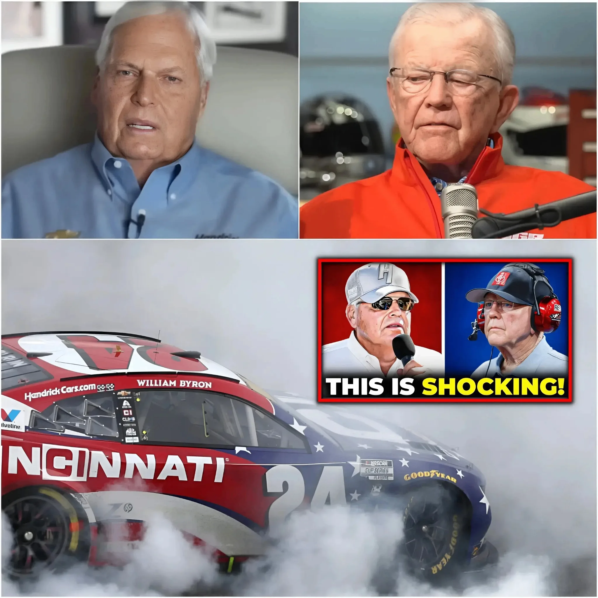 NASCAR Bombshell: Rick Hendrick’s Remark About Joe Gibbs Shakes the Sport Related image