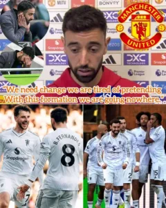 BREAKING NEWS: "As Manchester United captain, I have to speak for my teammates we need something better, and we need it urgently. This 3-4-3 formation is NOT clicking at all. Most of us aren’t even playing in our preferred positions, and honestly, enough is enough. We can’t keep pretending this is working when it’s drowning our whole season. Now is the time for a real change… it’s either he fixes this formation immediately, or he LEAVES." 592396533 695748396933202 2779116651264737063 n