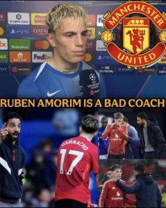 BREAKING NEWS: “I want to clarify everything for people who may not know why I left the club. I actually left because of what Ruben Amorim told me after we lost the Europa League final to Tottenham. It was an embarrassing moment for me,” Alejandro Garnacho finally reveals the real reason he left Man United for Chelsea last summer. screenshot