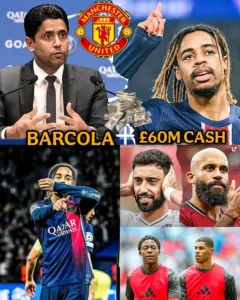 BREAKING NEWS: PSG president make a stunning OFFER of BARCOLA Plus £60M cash in exchange for Man United most valuable player in team, Negotiation underway as PSG are ready to push the deal by January 597570984 702897182884990 539910019301965837 n