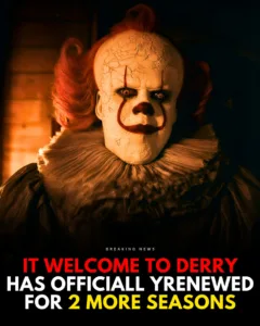 IT Welcome to Derry has officially been renewed for two more seasons. After the impact of Season 1 this confirms that the story is only getting started, with Pennywise’s world expanding even further and much darker chapters still ahead. 600284125 1257605553068022 5464130453834593756 n (1)