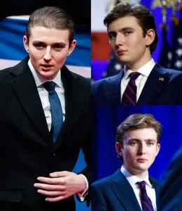 BARRON TRUMP ROCKS CAPITOL HILL: SILENT TEENAGER STOPS SENATE VOTE COLD! In an UNPRECEDENTED breach, the youngest trump entered the CLOSED-DOOR session and dropped a single SEALED folder; the sudden, horrified silence confirmed the documents exposed DEEP political corruption, forcing senior lawmakers to abruptly halt a CRITICAL decision. Critics are demanding immediate ANSWERS, fearing a constitutional CRISIS. 600301299 832687823079227 3193074402359951997 n