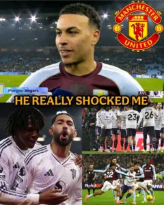 BREAKING NEWS: Although I scored a brace yesterday but this particular Man United player was the beast on the pitch yesterday,He was just unlucky not to be on the winning side,He really shocked yesterday", Aston Villa Star Morgan Rogers reveals the ONE Man United player that really impressed Him last night - Not Cunha 600301644 1189163003347457 4180652218944861940 n