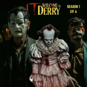 IT: Welcome to Derry Season 1 Episode 6 Ending Explained: Who Are the Masked People? beautyplus image enhancer 1764593977554