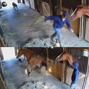 Security Footage Captures a Horse Saving a Child From a Mountain Lion betterimage 1765542070613