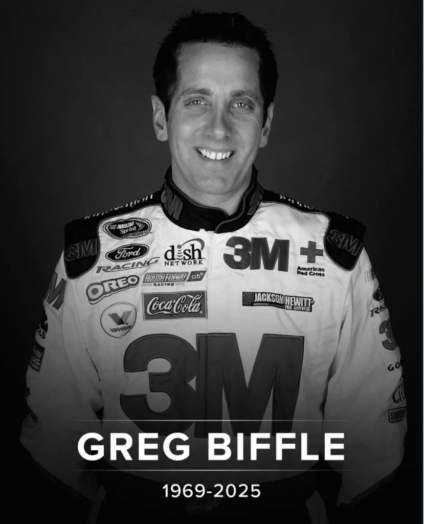NASCAR has lost a leader and a humanitarian. Greg Biffle has died in a plane crash in North Carolina at the age of 55. Our thoughts are with his family and loved ones.