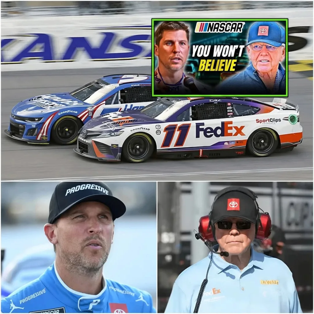NASCAR Bombshell: Denny Hamlin Sues Joe Gibbs Racing — Inside the Courtroom Clash Featured image