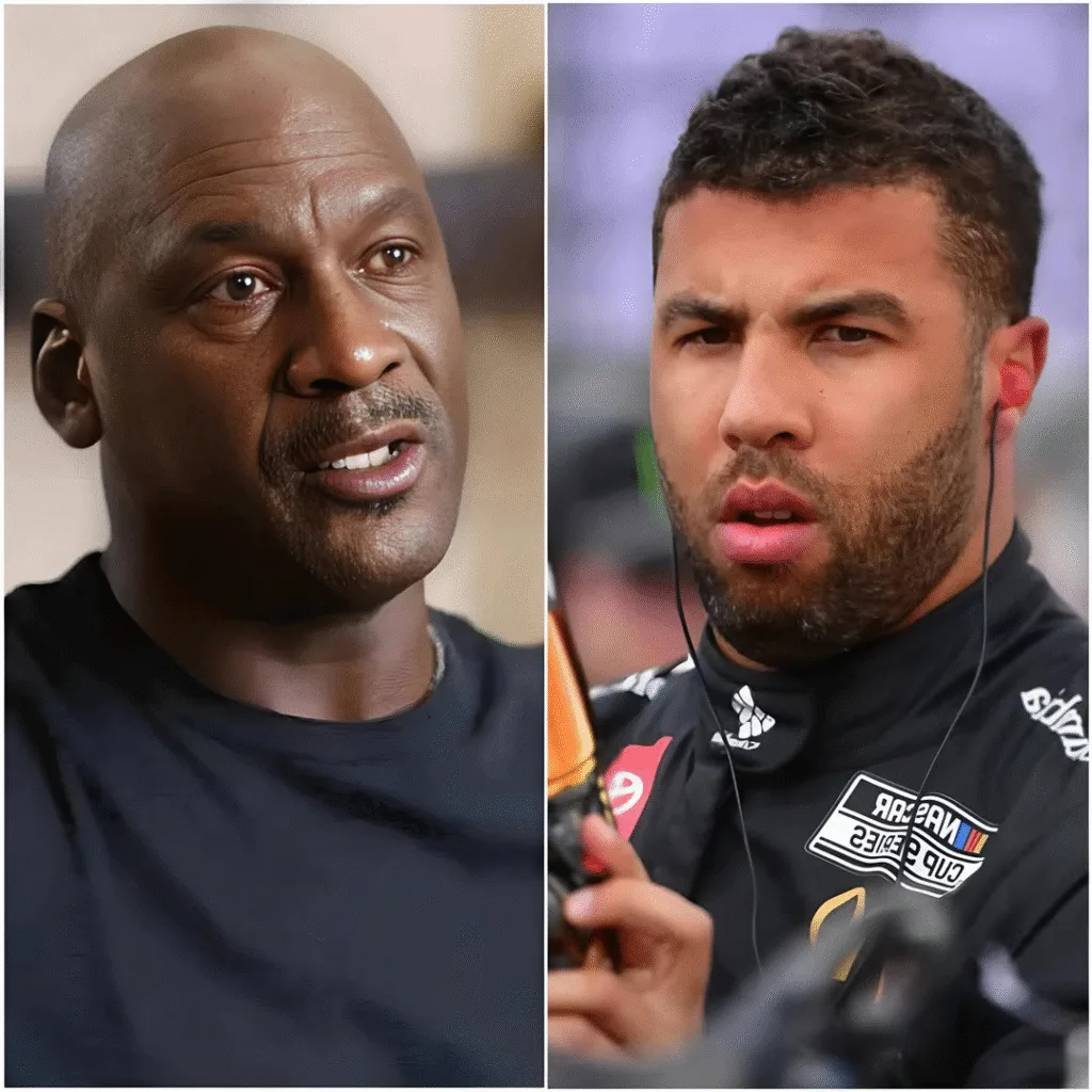 “GET OUT. NOW. I’M DONE WITH THIS.” The air froze solid. Michael Jordan’s voice cut through the late-night meeting, cold and decisive like a single, brutal strike. Bubba Wallace stood stunned, unable to speak, as the team owner personally detonated the biggest bomb ahead of the 2026 season—removing a key figure without mercy. The decision rippled through the entire organization like an earthquake. Careers reached a crossroads. Loyalties were dragged into the light. There were no gray areas left, no room for compromise. This was the final line. And just before the door closed, Jordan delivered exactly 14 words that left the entire room holding its breath. Silence swallowed the room when Michael Jordan spoke, his voice sharp enough to halt breathing and freeze every glance around the table as executives realized the meeting had crossed a line nobody expected to see, feel, or survive tonight without consequences that would echo long beyond these walls forever again Bubba Wallace sat motionless, hands folded, eyes fixed forward, absorbing the weight of a decision forming in real time, knowing careers were about to tilt, alliances to shatter, and months of preparation could evaporate under one uncompromising verdict delivered without hesitation, apology, warning, mercy, delay, retreat, doubt, compromise, softness, restraint Jordan did not raise his voice; he did not need to, because authority lived naturally in his stillness, forged through championships, failures, expectations, and a relentless demand for belief that allowed no cracks, no whispering, no poison, and no tolerance for division masquerading as ambition within a team chasing greatness The individual removed had once been considered invaluable, praised for expertise, experience, and access, yet behind closed doors something corrosive grew, eroding trust, twisting conversations, and feeding doubt that slowly drained the fighting spirit Jordan believed defined winning cultures above talent, résumés, reputations, contracts, numbers, projections, forecasts, excuses, comfort, fear Late-night meetings often breed compromises, but this one hardened, drawing a boundary so clear it shocked those accustomed to negotiation, because Jordan framed unity as sacred, something earned daily, protected fiercely, and defended without sentimentality, even when the cost seemed catastrophic, irreversible, reckless, dramatic, brutal, unpopular, immediate, public, personal, unforgettable Within minutes, phones vibrated, texts spread, and speculation ignited, racing faster than facts, as staff wondered who knew, who sided where, and whether loyalty still meant safety or exposure inside a program suddenly stripped bare by transparency few had anticipated or desired before that night unfolded, collapsed, exploded, concluded, changed Wallace understood pressure intimately, having carried expectations, scrutiny, and symbolism throughout his career, yet this moment felt different, heavier, because leadership now demanded alignment beyond performance, speed, or results, requiring shared belief, trust, and silence where whispers once thrived, survived, multiplied, lingered, poisoned, distracted, weakened, corroded, undermined, fractured, destabilized, endangered Jordan’s philosophy was never subtle, forged in locker rooms where standards ruled, excuses died, and accountability arrived immediately, regardless of status, fame, or past contributions, because winning demanded sacrifice, clarity, discomfort, and moments when leaders chose conflict over convenience, truth over harmony, action over delay, principle over popularity, noise, fear The shock rippled outward, touching engineers, strategists, sponsors, and families, each recalculating futures shaped by a single decision, while observers debated optics, timing, and risk, questioning whether unity could truly be enforced or only inspired through trust built slowly, patiently, imperfectly, painfully, repeatedly, consistently, transparently, collectively, deliberately, bravely, openly, together Critics argued the move was impulsive, destabilizing, and dangerous, threatening momentum before a critical season, yet supporters saw resolve, interpreting the dismissal as protection against rot spreading unseen, because toxic influences rarely announce themselves, preferring shadows, half-truths, jokes, favors, alliances, leverage, secrets, insinuations, doubts, smiles, pauses, omissions, glances, silences, patience Inside the organization, conversations turned quieter, more deliberate, as people measured words, reconsidered motives, and tested loyalties against conscience, realizing the environment had changed permanently, replacing comfort with clarity, fear with accountability, and assumptions with expectations articulated plainly, enforced consistently, and backed by consequences nobody could ignore, evade, soften, escape Jordan reportedly framed belief as oxygen, invisible yet essential, warning that once contaminated, performance suffocates, decision-making blurs, and trust collapses, leaving talent gasping alone, disconnected, and confused amid pressure, deadlines, cameras, money, pride, narratives, rivalries, expectations, history, noise, fatigue, stress, doubt, temptation, ego, resentment, fear, ambition, impatience, urgency, scrutiny, stakes For Wallace, the message was unmistakable, reinforcing that leadership required presence, courage, and alignment, not neutrality, because silence could enable damage, while clarity demanded risk, conversation, and accountability shared upward, downward, and sideways across the garage, the boardroom, and the public eye watching every reaction, pause, answer, gesture, look, breath Preparation for 2026 continued, but with sharper edges, as routines gained urgency, meetings shortened, and expectations clarified, ensuring everyone understood standards applied equally, relentlessly, and visibly, leaving no ambiguity about culture, conduct, or commitment required to compete honestly, intensely, and together under pressure, spotlight, criticism, hope, ambition, fatigue, sacrifice, scrutiny Outside voices speculated about legal implications, contracts, and fallout, yet internally the focus narrowed toward rebuilding trust, strengthening bonds, and proving the choice served something bigger than any individual, emphasizing that unity was not rhetoric but practice, tested daily, protected fiercely, and renewed through honesty, effort, discipline, humility, listening, action History suggested Jordan thrived amid conflict, believing adversity clarified purpose, stripping away complacency and revealing who truly belonged when stakes rose, deadlines closed, and pressure squeezed character, commitment, and courage into something either brittle or unbreakable, fake or real, performative or authentic, fragile, resilient, hollow, grounded, loud, steady, tested, proven As days passed, reactions softened, replaced by cautious acceptance, because clarity allowed focus, and focus improved execution, reminding everyone that success demanded shared direction, not private agendas, and that winning cultures protect themselves decisively before fractures widen into irreparable breaks no strategy, budget, talent, or slogan could repair, hide, excuse The night became a reference point, retold quietly to newcomers, illustrating expectations without dramatics, because the lesson lived in consequence, not volume, demonstrating how leadership sometimes arrives cold, final, and uncomfortable, yet necessary to preserve belief, purpose, and collective strength under relentless competition, scrutiny, ambition, fatigue, pressure, stakes, dreams, consequences Championships are fragile, built through repetition, trust, and alignment, then lost through neglect, ego, or tolerated toxicity, a truth Jordan understood intimately, choosing prevention over regret, decisive action over prolonged erosion, and unity over comfort, even when judgment invited criticism, backlash, doubt, misunderstanding, headlines, noise, distraction, pressure, controversy, risk, cost In the end, the message settled clearly, echoing beyond that room: belief must be protected, culture defended, and unity chosen, because teams either commit together fully, honestly, and bravely, or unravel slowly, quietly, and publicly under pressure, expectations, temptation, fear, ambition, fatigue, scrutiny, conflict, silence, compromise, delay, doubt, division, defeat