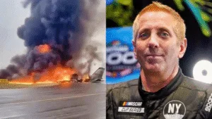 Greg Biffle Plane Crash: What Really Happened to his Cessna 550 After Takeoff in North Carolina? Former NASCAR star Greg Biffle was involved in a frightening aviation incident that quickly made national headlines. Shortly after takeoff from Statesville Regional Airport in North Carolina, Biffle’s Cessna 550 experienced a serious emergency that forced the aircraft to crash-land. According to reports, Greg Biffle’s Cessna 550 Citation encountered trouble shortly after taking off from Statesville Regional Airport. Moments into the flight: The aircraft began experiencing mechanical issues Biffle, who was piloting the plane, attempted to manage the situation The jet ultimately crash-landed near the airport The aircraft went down near Statesville Regional Airport, remaining relatively close to the departure point. This proximity was critical, as it allowed for: Faster emergency response Reduced risk to people on the ground Immediate medical evaluation for those on board At this stage, the exact cause has not been officially determined. However, preliminary reporting points to: A mechanical failure shortly after takeoff Possible issues related to aircraft systems rather than pilot error Greg Biffle is known not only as a former NASCAR Cup Series driver but also as an experienced pilot. His background likely played a role in managing the emergency situation.