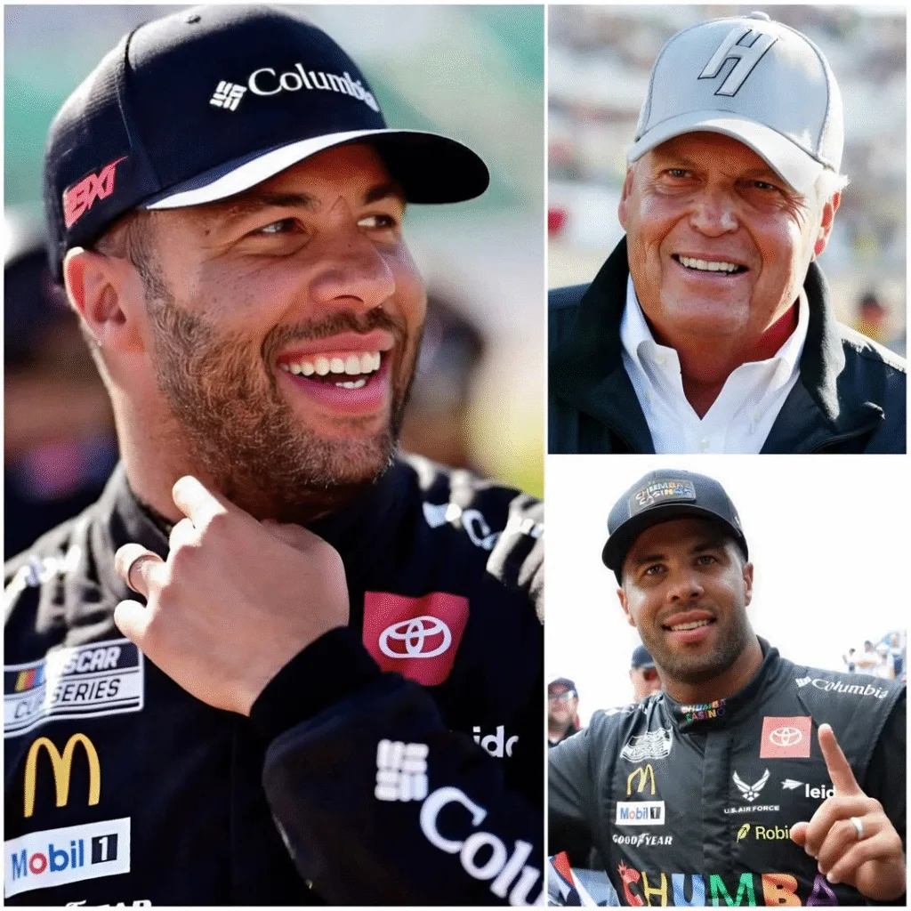 🚨 SHOCKING NEWS: Bubba Wallace Signs Massive 4-Year Deal With Hendrick Motorsports! NASCAR star Bubba Wallace has set the racing world on fire after officially signing a blockbuster 4-year, multi-million dollar contract with Hendrick Motorsports! “The No. 23 car never stops — I’m hungry to prove myself, overcome every challenge, and chase another championship!” — Wallace declared with fiery determination, sending fans into a frenzy! 🚨 SHOCKING NEWS: Bubba Wallace Signs Massive 4-Year Deal With Hendrick Motorsports! NASCAR Star Ignites the Racing World With Blockbuster Move The NASCAR world was thrown into immediate frenzy as shocking news broke that Bubba Wallace has officially signed a massive four-year, multi-million dollar contract with Hendrick Motorsports. The announcement sent ripples through the garage, stunned rival teams, and electrified fans across the country. In a sport where loyalty, legacy, and long-term strategy are everything, Wallace’s move marks one of the most dramatic driver-market shifts in recent memory. For years, Bubba Wallace has been one of the most talked-about figures in NASCAR—not just for his results on the track, but for his resilience, personality, and unrelenting determination to prove he belongs among the sport’s elite. Now, with Hendrick Motorsports placing its full confidence behind him, Wallace has been handed what many consider the ultimate opportunity: elite equipment, championship-level resources, and the backing of one of the most successful organizations in motorsports history. Standing before reporters shortly after the announcement, Wallace didn’t hide his emotions or his ambition. “The No. 23 car never stops,” he said with unmistakable fire. “I’m hungry to prove myself, overcome every challenge, and chase another championship.” The statement immediately went viral, symbolizing a new chapter not just in his career, but in NASCAR’s evolving competitive landscape. Hendrick Motorsports is synonymous with excellence. With decades of dominance, multiple championships, and a legacy built by legends of the sport, the organization does not make bold moves lightly. Insiders suggest that Wallace’s signing is the result of long-term evaluation, data-driven performance analysis, and belief in his growth curve as a driver. Hendrick executives reportedly view Wallace as a cornerstone for the team’s future, not merely a short-term addition. For Wallace, this deal represents validation. His NASCAR journey has been anything but easy. He has faced scrutiny, pressure, and expectations that few drivers encounter so early and so publicly. Yet through every setback, Wallace has continued to mature—both behind the wheel and as a leader within the garage. His recent performances demonstrated consistency, race craft, and an ability to compete at the front when given the right tools. Fans immediately flooded social media with reactions ranging from disbelief to outright celebration. Many called the signing “game-changing,” while others described it as a long-overdue recognition of Wallace’s potential. Merchandise sales reportedly spiked within hours, and NASCAR forums lit up with speculation about how this move will reshape the championship picture over the next four seasons. The competitive implications are enormous. Hendrick Motorsports already fields one of the strongest lineups in the sport, and adding Wallace injects a new dynamic—one driven by hunger, intensity, and something to prove. Analysts predict that Wallace’s aggressive yet increasingly disciplined driving style could thrive under Hendrick’s technical expertise and race-day strategy. Veteran drivers have also weighed in, offering cautious but respectful praise. Several noted that Wallace’s growth over the past two seasons has been undeniable, and that pairing him with Hendrick’s infrastructure could unlock another level of performance. “Talent plus the right environment changes everything,” one former champion remarked during a televised segment. Behind the scenes, the deal is said to include extensive performance incentives, long-term development plans, and a leadership role that extends beyond race weekends. Wallace is expected to be deeply involved in team culture, simulator development, and feedback loops that shape car setups throughout the season. This is not just a signing—it is an investment. For NASCAR itself, the move represents momentum. Star power, compelling narratives, and competitive parity are crucial to the sport’s future, and Wallace’s high-profile transition checks every box. It creates new rivalries, fresh storylines, and renewed attention heading into the upcoming seasons. Of course, expectations will now be sky-high. With Hendrick Motorsports comes pressure—pressure to win, to contend weekly, and to deliver results that match the organization’s legacy. Wallace is fully aware of that reality. “This is where the best come to prove who they are,” he said. “I wouldn’t be here if I didn’t believe I could rise to that level.” The next four years will define Bubba Wallace’s career. Success could elevate him into championship conversations and solidify his place among NASCAR’s elite. Struggles, on the other hand, would unfold under an unforgiving spotlight. But if his past has proven anything, it’s that Wallace thrives when challenged. As the dust settles and the headlines continue to blaze, one thing is certain: NASCAR has just entered a new era of intrigue. Bubba Wallace in Hendrick Motorsports colors is no longer a rumor or a dream—it’s reality. And with engines roaring and expectations soaring, fans are bracing themselves for a chapter that could redefine the sport’s competitive balance. The racing world is watching. The pressure is on. And Bubba Wallace, fueled by belief and backed by a powerhouse, is ready to chase greatness at full throttle.
