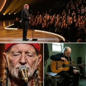 THE SONG THAT REFUSED TO RETIRE. When Best Vocal Performance was announced and Willie Nelson’s name echoed through the room, a soft laugh rippled across the audience. Not amusement. Recognition. Everyone knew this moment was coming. The voice wasn’t what it used to be — thinner, weathered by years on the road. But what it carried was heavier than ever. Truth. Memory. Survival. No one saw it as a comeback or a farewell. It felt more like a quiet checkpoint in a journey that never really stopped. What happened next wasn’t loud or dramatic. But it reminded the room of something uncomfortable and true. Some artists never chase relevance. They outlast it — and wait.