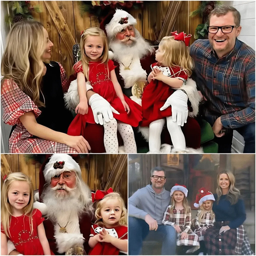 AMY EARNHARDT Stood Before a TERRIFYING LIFE-OR-DEATH DECISION — a choice NO WIFE OR MOTHER would ever dare to imagine… Doctors said DALE EARNHARDT JR.’S CONDITION was EXTREMELY CRITICAL, HOPE WAS FADING, with ONLY DAYS LEFT. Then, just a few days later, like a TRUE CHRISTMAS MIRACLE, he was DISCHARGED FROM THE HOSPITAL and sat beside his BELOVED CHILDREN on a WARM, PEACEFUL CHRISTMAS EVE! In the world of NASCAR racing, where speed and danger go hand in hand, few stories capture the essence of resilience and family strength like the ordeal faced by Amy Earnhardt and Dale Earnhardt Jr.. In 2016, a devastating crash at Michigan International Speedway left Dale Earnhardt Jr. with a severe concussion, thrusting his family into a nightmare of uncertainty. Amy Earnhardt, as a devoted wife and mother, was forced to confront a choice no parent or spouse should ever have to make. This decision, shrouded in medical urgency and emotional turmoil, ultimately paved the way for what many call a Christmas miracle—Dale Earnhardt Jr. sitting with his children on Christmas Eve, just days after leaving the hospital. This article delves deep into the events, the choices, and the profound impact on the Earnhardt family, highlighting themes of hope, perseverance, and the unbreakable bonds of love. The Crash That Changed Everything: Dale Earnhardt Jr.’s Life-Altering Incident The story begins on a sunny afternoon in June 2016, during the Quicken Loans 400 at Michigan International Speedway. Dale Earnhardt Jr., the iconic NASCAR driver known for his charisma and skill, was piloting his No. 88 Chevrolet for Hendrick Motorsports. As the race unfolded, a multi-car accident erupted on the track, and Dale Earnhardt Jr. found himself in the thick of it. His car was struck with tremendous force, causing it to spin out and crash violently into the wall. The impact was so severe that it left him disoriented and struggling to exit the vehicle. Initial reports from the track indicated that Dale Earnhardt Jr. had suffered a concussion, but as medical evaluations progressed, the severity became alarmingly clear. He was rushed to the infield care center and then transported to a nearby hospital for further assessment. Doctors diagnosed him with a traumatic brain injury, specifically a concussion that affected his cognitive functions, balance, and overall well-being. For a man whose life revolved around the high-octane world of NASCAR racing, this was more than just a setback—it was a potential career-ender. Dale Earnhardt Jr. had already battled concussions in the past, but this one was different. Symptoms persisted, including headaches, dizziness, and sensitivity to light, forcing him to withdraw from the remainder of the 2016 season. The Earnhardt family watched in horror as their patriarch grappled with the aftermath. Amy Earnhardt, who had stood by her husband through thick and thin, became the pillar of strength during this crisis. As a mother to their two daughters, Kelley Earnhardt Miller and Taylor Nicole Earnhardt, Amy Earnhardt knew the stakes were high. The family had already endured the tragic loss of Dale Earnhardt Sr., Dale Earnhardt Jr.‘s father, in a fatal crash in 2001. Now, history seemed poised to repeat itself in a different, more insidious way. The concussion not only threatened Dale Earnhardt Jr.‘s health but also raised questions about his long-term quality of life. Amy Earnhardt’s Impossible Dilemma: The Choice No Mother Wants to Make Amid the chaos of hospital visits and consultations with neurologists, Amy Earnhardt faced a decision that would haunt her forever. As Dale Earnhardt Jr.‘s condition worsened, doctors presented the family with grim options. The concussion had led to complications, including post-concussion syndrome, which could result in permanent cognitive deficits if not managed properly. In extreme cases, untreated brain injuries can lead to severe outcomes, and the medical team discussed the possibility of experimental treatments or even more invasive interventions. Amy Earnhardt, drawing on her role as a wife and mother, had to weigh the risks. One of the most agonizing aspects was deciding whether to pursue aggressive medical procedures that could potentially save Dale Earnhardt Jr.‘s life but might also leave him altered forever. Imagine the torment: as a mother, Amy Earnhardt thought of her children, who adored their father. Would they rather have a father who was present but changed, or risk losing him entirely? As a wife, she grappled with the emotional toll of watching her partner suffer. The choice involved consenting to treatments that carried significant risks, including surgery or prolonged rehabilitation that might not guarantee recovery. In interviews and reflections shared later, Amy Earnhardt opened up about the sleepless nights and tearful discussions. She consulted with family members, including her stepchildren and close friends, but ultimately, the burden fell on her shoulders. This was not just a medical decision; it was a moral and emotional crossroads. Amy Earnhardt chose to advocate for the most promising path forward, opting for a combination of rest, therapy, and careful monitoring. It was a choice rooted in hope, but one that required immense courage. No mother or wife should ever have to stand at such a precipice, yet Amy Earnhardt did, driven by love and a fierce determination to preserve her family’s future. The Road to Recovery: Dale Earnhardt Jr.’s Fight Back Following Amy Earnhardt‘s pivotal decision, Dale Earnhardt Jr. embarked on a grueling recovery journey. The initial weeks were marked by isolation and frustration. He withdrew from public life, focusing on rehabilitation at home. Physical therapy helped with balance and strength, while cognitive exercises aimed to restore his mental acuity. Dale Earnhardt Jr.‘s resilience shone through; he had always been known for his toughness on the track, and now he channeled that same spirit into healing. As the months progressed, there were setbacks. Headaches lingered, and simple tasks became exhausting. Yet, with Amy Earnhardt by his side, offering unwavering support, progress began to emerge. She coordinated his care, ensuring he followed medical advice while providing emotional solace. The Earnhardt family rallied around him, with daughters Kelley and Taylor offering encouragement. Friends from the NASCAR community, including fellow drivers and team members, sent messages of hope, reminding Dale Earnhardt Jr. of his legacy. By late November, signs of improvement were evident. Dale Earnhardt Jr. started feeling more like himself, regaining some of his energy and clarity. Doctors were cautiously optimistic, noting that his brain scans showed positive changes. This turnaround was not just medical; it was a testament to the power of family support and determination. Amy Earnhardt‘s choice had set the stage for this recovery, proving that even in the darkest moments, decisions made with love can lead to light. The Christmas Miracle: Dale Earnhardt Jr. with His Children on Christmas Eve As December approached, the Earnhardt family began to envision a semblance of normalcy. Dale Earnhardt Jr. had been discharged from intensive care and was recovering at home, but the holiday season brought a new layer of anticipation. Christmas had always been a special time for the family, filled with traditions and joy. However, given the year’s events, there was uncertainty about whether Dale Earnhardt Jr. would be well enough to participate. On Christmas Eve, something extraordinary happened. Just days after leaving the hospital, Dale Earnhardt Jr. sat with his children, Kelley and Taylor, in their home, surrounded by the warmth of the season. It was a moment that felt like a miracle—a stark contrast to the despair of the summer. The family gathered around the tree, sharing stories and laughter, as Dale Earnhardt Jr. embraced his role as father once more. This wasn’t just a recovery; it was a rebirth, a reminder that hope can prevail even after the toughest trials. Amy Earnhardt watched with a mixture of relief and gratitude. Her difficult choice had led to this poignant scene, where her husband could be present for his kids. The Christmas miracle became a symbol of resilience, not just for the Earnhardts, but for anyone facing adversity. It underscored the importance of family bonds and the miracles that can unfold when love guides decisions. Reflections on Resilience and Family Strength Looking back, the ordeal of Dale Earnhardt Jr. and Amy Earnhardt offers profound lessons in resilience. Amy Earnhardt‘s choice, though agonizing, exemplifies the strength required in crisis. As a mother and wife, she navigated uncharted waters, prioritizing her family’s well-being. Dale Earnhardt Jr.‘s recovery highlights the human spirit’s capacity for healing, especially when supported by loved ones. The Earnhardt family‘s story resonates because it humanizes the heroes of NASCAR. Beyond the races and victories, there are real people facing real challenges. Dale Earnhardt Jr.‘s journey from the crash to Christmas Eve shows that miracles can happen, but they often require tough decisions and unwavering support. Amy Earnhardt‘s role cannot be overstated; her courage ensured that her husband could return to his children, creating memories that would last a lifetime. In the broader context, this narrative inspires others dealing with similar struggles. Whether it’s a medical crisis or personal hardship, the Earnhardt experience reminds us that choices made with love can lead to unexpected blessings. The Christmas miracle was not just about physical recovery; it was about emotional restoration, proving that family is the ultimate source of strength. The Lasting Impact on Dale Earnhardt Jr.’s Legacy Even after the recovery, Dale Earnhardt Jr.‘s life was forever changed. He returned to NASCAR in a limited capacity, focusing on broadcasting and philanthropy rather than full-time racing. The concussion taught him the value of health over speed, leading him to advocate for better safety measures in the sport. Amy Earnhardt continued to support him, helping manage his foundation and charitable efforts. The Christmas Eve moment became a cornerstone of their story, often recounted in interviews and memoirs. It symbolized triumph over tragedy, a beacon for fans and families alike. Dale Earnhardt Jr.‘s legacy, once defined by racing victories, now includes this chapter of vulnerability and recovery, making him an even more relatable figure. Amy Earnhardt‘s decision, though private and painful, publicly demonstrated the sacrifices behind the scenes. No mother or wife should face such choices, yet her story empowers others to confront their fears with grace. The Earnhardt family‘s bond, tested by fire, emerged stronger, proving that even in the face of unimaginable decisions, miracles can unfold. Embracing Hope: Lessons from the Earnhardt Journey The tale of Amy Earnhardt and Dale Earnhardt Jr. is one of hope amidst despair. It teaches that difficult choices, when rooted in love, can yield extraordinary outcomes. From the crash’s devastation to the Christmas miracle, their story illustrates the power of perseverance. Amy Earnhardt‘s courage as a mother and wife set the foundation for recovery, allowing Dale Earnhardt Jr. to reclaim his life. As we reflect on this narrative, it’s clear that family support is paramount. The Earnhardts‘ experience encourages us to cherish moments of joy, like sitting with loved ones on Christmas Eve. It reminds us that even after tough decisions, healing is possible. Dale Earnhardt Jr.‘s return to his children was not just a personal victory; it was a testament to the miracles that love can create. In conclusion, Amy Earnhardt‘s heart-wrenching choice led to a Christmas miracle that redefined the Earnhardt family‘s story. From the depths of crisis to the heights of hope, their journey inspires us all. Dale Earnhardt Jr.‘s recovery and the Christmas Eve gathering stand as proof that with resilience and love, even the darkest times can give way to light. This is a story of triumph, a reminder that miracles happen when we least expect them, and that the bonds of family can overcome any obstacle. As NASCAR fans and beyond, we can draw strength from the Earnhardts‘ example, knowing that hope endures.