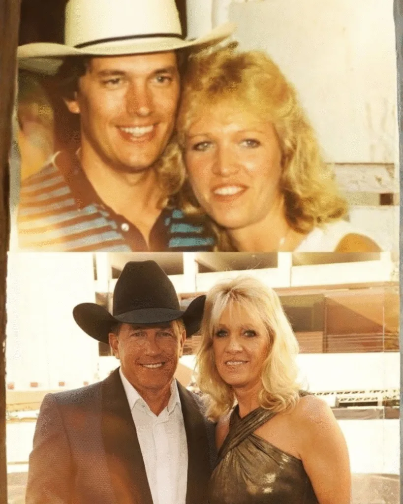 “BEHIND 60 NUMBER-ONES IS THE QUIET WOMAN WHO NEVER ASKED FOR A SPOTLIGHT.”George and Norma didn’t start their story in a church or under bright lights. They started it in Mexico, with nothing but a promise and two hearts that refused to let go. Before the fame, before the uniforms, they were just high school kids choosing each other against the world. Life didn’t spare them. Losing their daughter, Jenifer, could have shattered everything. But instead, Norma became the quiet strength he leaned on when the music stopped. Through 60 No.1 hits and nights in front of 20,000 fans, George Strait always says the same thing: none of it means anything without the woman who’s held his hand for 54 years. 💛