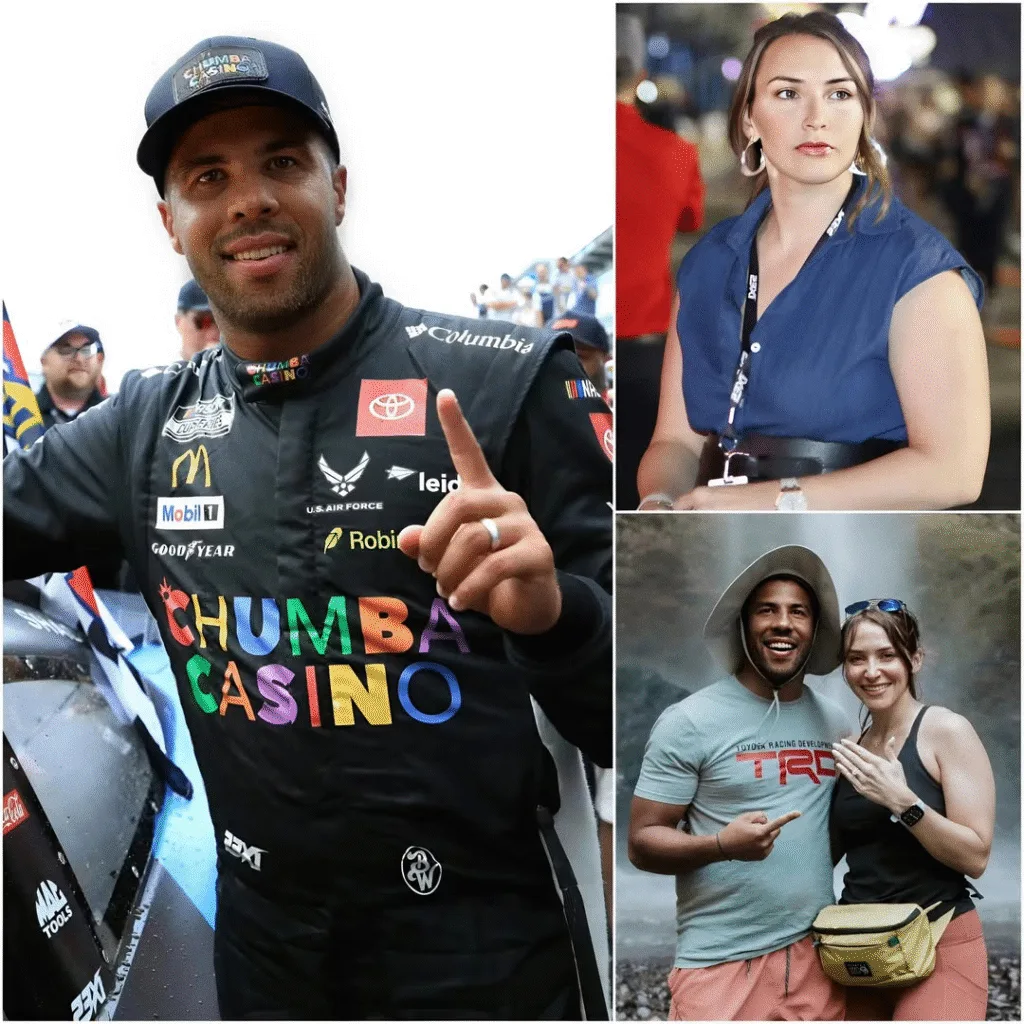 SAD NEWS: Bubba Wallace has officially announced his retirement at the age of 32 and broke down in tears while explaining the real reason he withdrew from the 2026 racing season. Fans are extremely worried about his current condition, as his wife revealed a shocking secret… SAD NEWS: Bubba Wallace Announces Retirement at 32, Breaks Down Revealing Shocking Reasons Behind 2026 Withdrawal The motorsport world has been rocked by Bubba Wallace’s announcement of his retirement at the age of 32, a decision that sent shockwaves through fans, fellow drivers, and the broader racing community. Known for his skill, resilience, and trailblazing presence in NASCAR and other racing series, Wallace has been a figure of inspiration and determination for more than a decade. Yet, in a heartfelt and emotional statement, he revealed the reasons behind his withdrawal from the 2026 racing season—reasons that have left many in the motorsport world and beyond deeply concerned. Wallace, who has spent years battling the physical and mental challenges of professional racing, appeared visibly shaken during the announcement. Tears streamed down his face as he spoke candidly about the struggles that had weighed on him, explaining that the pressures of competing at the highest level, coupled with personal health challenges and emotional strain, had made it increasingly difficult to continue. “I’ve given everything to this sport,” Wallace said. “But the truth is, I can no longer do it without risking my health, my well-being, and my family’s peace of mind.” The emotional gravity of Wallace’s statement was intensified when his wife, sharing details behind the scenes, revealed a shocking secret about the toll racing had taken on his life. According to her account, Wallace had been privately struggling with health issues that had been exacerbated by the demands of the racing circuit. Fans were stunned to learn that the decision to step back was not driven by a lack of passion or skill, but by the serious need to prioritize his long-term health and family life. This revelation added a deeply personal dimension to Wallace’s retirement, transforming it from a mere career decision into a profound life choice. The impact of Wallace’s departure from racing extends beyond the track. As one of the most prominent African American drivers in NASCAR history, he has been a powerful symbol of inclusion, resilience, and social progress within a sport historically criticized for its lack of diversity. His presence challenged stereotypes, inspired younger drivers, and sparked conversations about equality and representation in motorsport. Wallace’s retirement leaves a void not only in terms of talent but also in the social influence he has exerted within and outside racing circles. Fans immediately took to social media to express their concern, admiration, and sorrow. Messages flooded platforms such as Twitter, Instagram, and TikTok, reflecting a global outpouring of support. Many highlighted his courage in speaking openly about his struggles, praising him for addressing issues that many athletes face but few discuss publicly. The reaction underscores the profound connection Wallace has established with fans over the years—not just as a competitor but as a human being navigating the pressures and vulnerabilities of elite sport. Experts in motorsport have commented on the unique challenges Wallace faced. The grueling schedule of professional racing, coupled with the physical and psychological demands of high-speed competition, can place extreme stress on athletes. Injuries, chronic fatigue, and mental health pressures are often underreported, yet they play a significant role in shaping career trajectories. Wallace’s decision to step away highlights the importance of acknowledging these factors and the need for support systems that prioritize athlete well-being. Beyond the personal challenges, Wallace’s retirement also has strategic implications for his team and the racing circuit as a whole. Known for his sharp racing instincts, technical skills, and ability to perform under pressure, Wallace has been a key contributor to his team’s performance. His absence will require adjustments in team strategy, car development, and race-day dynamics. Analysts predict a period of adaptation for the team, yet many emphasize that Wallace’s legacy will continue to influence training, mentorship, and leadership within the organization. In reflecting on his career, Wallace emphasized the joy and fulfillment racing brought him, even amidst struggles. From his earliest days behind the wheel to standing on podiums and competing against the sport’s best, Wallace has consistently demonstrated dedication, skill, and integrity. His retirement is not a retreat from racing but rather a shift in focus—a commitment to health, family, and life beyond the track. The timing of his announcement also adds weight to its significance. Coming just before the 2026 racing season, it allows teams, sponsors, and fans to process and adjust to the news, while also honoring Wallace’s contributions. The transparency and sincerity with which he shared his reasons serve as a model for athletes across disciplines, emphasizing that vulnerability and honesty are not weaknesses but strengths in leadership and personal growth. Wallace’s wife, who revealed the private struggles that contributed to his decision, underscored the importance of family support in navigating high-pressure careers. She spoke candidly about the sleepless nights, the concern for his long-term health, and the sacrifices made by the family unit in support of his career. Their partnership and mutual dedication illustrate a side of professional sports often hidden from the public—how family dynamics and personal well-being intersect with the demands of elite competition. Looking forward, Bubba Wallace has expressed a desire to remain connected to motorsport in other capacities. He has hinted at potential roles in mentorship, driver development, advocacy, and media engagement, allowing him to leverage his experience and influence while maintaining his health and family priorities. This transition reflects a growing trend among retired athletes who seek to contribute off the track while safeguarding personal well-being. In conclusion, Bubba Wallace’s retirement at the age of 32 marks the end of an era in motorsport, characterized by talent, resilience, and groundbreaking representation. His emotional announcement, coupled with revelations about the personal and health-related struggles behind his decision, has generated a global wave of support, concern, and admiration. Wallace leaves a legacy that transcends victories and podiums, reminding fans and fellow athletes alike that success in professional sports is deeply intertwined with personal health, emotional resilience, and family support. As the racing world adjusts to his absence, the hope is that Wallace’s courage in sharing his story will inspire systemic changes in how athletes are supported, and encourage others to prioritize well-being over performance when necessary. Bubba Wallace’s journey demonstrates that true greatness encompasses not only skill and achievements but also the strength to recognize limits, make difficult choices, and embrace new chapters in life with integrity and courage.