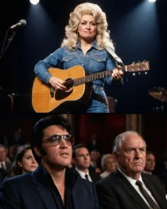 How Dolly Parton Said No to Elvis — and Turned Loss into Legendary Win “The King” wanted her crown jewel. When Elvis Presley set his sights on recording I Will Always Love You, it should’ve been the highest honor. But on the eve of the session, his manager delivered a harsh demand: Elvis would take 50% of the publishing rights — or he’d walk. The rule in music was simple: no one turns down Elvis. Yet a shaken, heartbroken Dolly Parton did exactly that. She passed on the deal of a lifetime and the biggest name in the world. Many said she’d ruined her career. But Dolly understood something no one else did. That painful decision wasn’t a loss — it set the stage for one of the most legendary outcomes in music history. And the real reward came later…