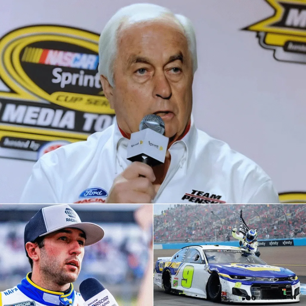 3 MINUTES AGO “We Have Decided” — Roger Penske officially reveals Chase Elliott’s future in the 2026 NASCAR Cup Series The NASCAR world was set alight just minutes ago when Roger Penske, one of the most influential figures in American motorsport, finally broke his silence with the words many fans had been waiting for: “We have decided.” With that short but powerful statement, Penske officially revealed Chase Elliott’s future in the 2026 NASCAR Cup Series, bringing an end to months of speculation, rumors, and behind-the-scenes debate that had dominated garages, media rooms, and fan forums alike. For much of the past year, Chase Elliott’s name has been at the center of swirling uncertainty. As one of the most popular drivers in the sport and a former Cup Series champion, Elliott’s long-term direction carried enormous weight, not just for his own career, but for the competitive balance of the series itself. Questions lingered about loyalty, ambition, and legacy. Would Elliott remain in familiar territory, or would he pursue a bold new chapter that could redefine his place in NASCAR history? Roger Penske’s announcement made it clear that this decision was not made lightly. According to those close to the situation, discussions stretched over several months and involved careful consideration of performance data, sponsorship alignment, team chemistry, and the broader vision for the 2026 season, which is expected to usher in further evolution of the Next Gen era. Penske emphasized that the choice reflected “what is best for the driver, the team, and the future of the sport,” signaling that the move goes beyond a simple contract agreement. Chase Elliott’s future, as revealed, represents both continuity and change. On one hand, the decision respects Elliott’s status as a cornerstone figure in modern NASCAR, a driver whose calm demeanor and consistent results have made him a fan favorite and a commercial powerhouse. On the other hand, it opens the door to a new competitive dynamic that could reshape rivalries at the top of the Cup Series. Penske’s involvement alone adds gravity, given his reputation for precision, long-term planning, and championship-driven philosophy. Sources suggest that Elliott was deeply involved in the decision-making process. Rather than being swayed purely by money or short-term success, he reportedly focused on where he could continue to grow as a driver and compete for championships well into the latter stages of his career. At this point in his journey, Elliott is no longer simply a rising star; he is a veteran leader whose choices carry symbolic meaning for the next generation of drivers watching from the lower series. The reaction from the NASCAR community was immediate. Within minutes of the announcement, social media platforms exploded with messages ranging from celebration to disbelief. Fans praised Elliott for making a “mature, legacy-defining decision,” while others debated whether this move would elevate or complicate his pursuit of additional championships. Analysts quickly pointed out that Penske’s involvement almost guarantees elite resources, meticulous preparation, and a culture built around winning, factors that could align perfectly with Elliott’s driving style and professionalism. From a competitive standpoint, the implications are significant. The 2026 Cup Series grid is already shaping up to be one of the most intriguing in recent memory, with several teams undergoing transitions and young talent pushing harder than ever. Elliott’s confirmed direction adds clarity to the puzzle and forces rival organizations to reassess their own strategies. Crew chiefs, engineers, and sponsors will all be studying this decision closely, knowing that wherever Elliott lands, the competitive bar will be raised. Sponsorship considerations also played a key role in the final outcome. Elliott’s marketability is unmatched in many respects, and Penske acknowledged that long-term partner alignment was essential. Stability off the track often translates to consistency on it, and the announcement hinted at a multi-year vision rather than a one-season experiment. This suggests that Elliott’s future is being built with sustainability in mind, not just headline-grabbing impact. Emotionally, the moment carried weight as well. Elliott has always been measured in his public comments, but those familiar with him describe the decision as one of the most personal of his career. Following in the footsteps of his father, Bill Elliott, while carving out his own identity has never been simple. Every move is scrutinized, every result compared. By committing to a clear path for 2026, Elliott appears determined to write the next chapter of his story on his own terms. Roger Penske’s role in the announcement cannot be overstated. Known as “The Captain,” Penske rarely speaks without purpose, and his choice to personally confirm Elliott’s future underscores the importance of the move. His statement carried a tone of confidence and finality, suggesting that all parties involved believe this decision positions them for success in a rapidly evolving NASCAR landscape. As the dust begins to settle, attention will inevitably shift from speculation to execution. Fans will debate, analysts will project, and rival teams will prepare. For Chase Elliott, however, the focus now turns back to the track, where legacies are ultimately defined. The 2026 season may still be some time away, but with Roger Penske’s announcement, its storyline just gained one of its most compelling chapters. In a sport built on speed, precision, and bold choices, this moment stands as a reminder that the most impactful decisions are often made away from the racetrack. Chase Elliott’s future is now clear, and with that clarity comes expectation. Whether this move leads to more championships or new challenges, one thing is certain: NASCAR fans will be watching every lap, every race, and every result with renewed intensity.