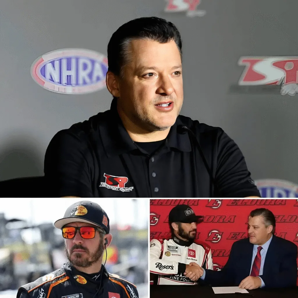 OFFICIAL NASCAR NEWS: Tony Stewart and Martin Truex Jr. have officially activated the Stewart-Truex Racing project, set to debut in the 2026 season. According to paddock sources, this is more than just a new team—Tony Stewart has made two bold statements powerful enough to shake NASCAR, aiming to win the championship, dominate the sport, and break a long-standing order. OFFICIAL CONFIRMED: Tony Stewart & Martin Truex Jr. Shock NASCAR World by Forming Stewart-Truex Racing Alliance – Two Explosive Statements Target 2026 Championship and Vow to “Break the Long-Standing Order” Dominating the Sport! In one of the most seismic moves in NASCAR history, Tony Stewart and Martin Truex Jr. have officially joined forces to create Stewart-Truex Racing, a powerhouse alliance that will compete full-time in the 2026 Cup Series season. The partnership, announced in a joint press release on January 16, 2026, not only reunites two of the sport’s most accomplished and respected figures but comes with two bold, championship-or-busting statements that have already sent shockwaves through the garage and fanbase alike. Stewart, the three-time Cup champion and co-founder of the now-defunct Stewart-Haas Racing, will serve as co-owner and strategic leader. Truex Jr., the 2017 champion and one of the most consistent performers of the past decade, will drive the No. 19 Toyota Camry, carrying the iconic Bass Pro Shops and TRD sponsorships into the new venture. The team will field a single car in 2026 with plans to expand to two entries by 2027, utilizing technical alliances with Joe Gibbs Racing for engines and engineering support. But it’s the two accompanying statements that have truly set the NASCAR world on fire. Statement 1 (from Tony Stewart): “We’re not here to participate – we’re here to dominate. The sport has been controlled by the same two or three organizations for too long. It’s time to break the long-standing order and prove championships can still be won by those who refuse to play by the old rules.” Statement 2 (from Martin Truex Jr.): “2026 isn’t about rebuilding – it’s about reclaiming. I’ve won a title before, but I’ve never had a team built this way: no politics, no excuses, just pure racing. Tony and I are coming for the championship – and anyone standing in the way better be ready.” The statements are a direct shot across the bow at Hendrick Motorsports and Joe Gibbs Racing, the two juggernauts that have dominated the Cup Series for nearly two decades. With Hendrick’s four-car armada and Gibbs’ relentless consistency, the “big two” have won 14 of the last 18 championships. Stewart and Truex are openly calling for an end to that era, positioning their new alliance as a rebel force determined to restore balance and competitiveness to NASCAR. The reaction has been immediate and intense. Social media exploded within minutes of the announcement. #StewartTruexRacing and #BreakTheOrder trended globally, with fans divided between excitement and skepticism. “Finally someone’s willing to challenge Hendrick & Gibbs – this could be electric!” one post read, while another cautioned: “Big talk – let’s see if they can back it up on track.” Drivers weighed in quickly: Kyle Larson posted a simple thumbs-up emoji, Denny Hamlin wrote “Game on,” and even retired stars like Kevin Harvick commented: “This is what NASCAR needs – real competition, real fire.” The alliance makes strategic sense. Stewart brings ownership experience, championship pedigree, and a reputation for building winning teams. Truex Jr. brings elite driving talent, consistency, and a massive fan following. Toyota’s support through TRD ensures top-tier equipment, while the single-car focus in year one allows the team to refine its identity before expanding. But the real buzz is around the statements. “Break the long-standing order” has become an instant rallying cry for fans tired of Hendrick-Gibbs dominance. “Reclaiming” signals Truex’s hunger to add another title to his resume – and do it outside the Gibbs umbrella that defined his career. NASCAR officials have welcomed the new team, with a spokesperson saying: “Competition is what drives our sport forward. We look forward to seeing Stewart-Truex Racing on track in 2026.” Behind the scenes, however, insiders report tension: the “big two” are said to be quietly concerned about losing market share and sponsor attention to a new challenger with star power. As testing for the 2026 rules package approaches, Stewart-Truex Racing enters as an immediate threat. With Truex behind the wheel and Stewart calling the shots, the team has the talent, resources, and attitude to challenge for wins – and perhaps even the championship. The sport’s old guard has been put on notice. The order is about to be tested. And if Stewart and Truex deliver on their words, NASCAR’s power structure may never look the same again. NASCAR officials have welcomed the new team, with a spokesperson saying: “Competition is what drives our sport forward. We look forward to seeing Stewart-Truex Racing on track in 2026.” Behind the scenes, however, insiders report tension: the “big two” are said to be quietly concerned about losing market share and sponsor attention to a new challenger with star power. As testing for the 2026 rules package approaches, Stewart-Truex Racing enters as an immediate threat. With Truex behind the wheel and Stewart calling the shots, the team has the talent, resources, and attitude to challenge for wins – and perhaps even the championship. The sport’s old guard has been put on notice. The order is about to be tested. And if Stewart and Truex deliver on their words, NASCAR’s power structure may never look the same again.