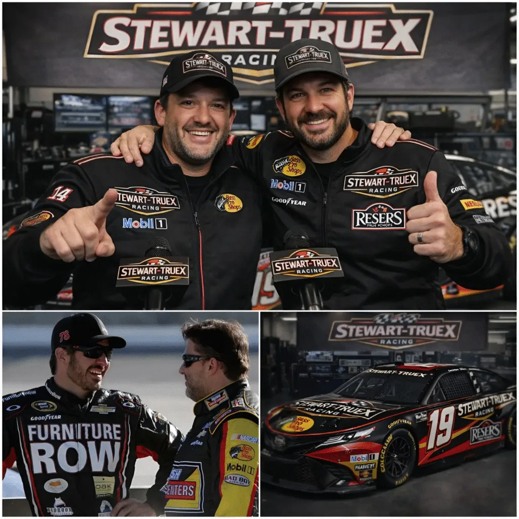 “DONE DEAL!”: Tony Stewart and Martin Truex Jr. Just Made a MASSIVE Announcement and It Changes EVERYTHING for NASCAR in 2026! In a stunning development that has electrified the NASCAR world, three-time Cup Series champion Tony Stewart and 2017 champion Martin Truex Jr. have officially joined forces to launch Stewart-Truex Racing, a new team poised to compete in the NASCAR Cup Series starting in the 2026 season. The announcement, boldly declared as “DONE DEAL!” by Stewart himself, marks a dramatic return to team ownership for the fiery competitor known as “Smoke” following the closure of Stewart-Haas Racing after the 2024 campaign. Truex, who stepped away from full-time driving at the end of 2024 to pursue other interests including his aviation business, brings his championship pedigree and strategic insight to the partnership, creating what many are calling a powerhouse alliance built on shared experience, mutual respect, and a hunger to reclaim glory. The news broke amid a flurry of social media posts and insider reports circulating in late 2025 and early 2026, with Stewart confirming the venture in interviews and online statements. “We’re not just starting a team; we’re building something that’s going to shake things up,” Stewart reportedly said. “Martin and I have been through the wars, won titles, and know what it takes. NASCAR needs more fire, more competition, and that’s exactly what we’re delivering. It’s a done deal, and we’re hitting the ground running for 2026.” Truex echoed the sentiment, emphasizing their combined knowledge of car setups, driver management, and the evolving demands of the sport under the Next Gen car era. Stewart-Truex Racing is expected to field at least two full-time entries in the Cup Series from the outset, with ambitions to expand into the Xfinity Series and possibly the Craftsman Truck Series in future years. The team will leverage a blend of veteran engineering talent and fresh perspectives to challenge the established giants like Hendrick Motorsports, Joe Gibbs Racing, and Team Penske. While manufacturer affiliation and primary sponsors remain under wraps in initial disclosures, speculation points to potential ties with Chevrolet or Ford, given Stewart’s history and Truex’s long Toyota tenure. The partnership draws on their deep connections across the industry, including Stewart’s ongoing involvement in dirt racing through Tony Stewart Racing and Truex’s post-retirement ventures. This move comes at a pivotal time for NASCAR. The 2026 season introduces several significant changes, including the return of the Chase-style playoff format, bonus points for the fastest lap in races, higher horsepower packages, and the reintroduction of Ram trucks in the Craftsman series. Stewart himself is making a one-off return behind the wheel, competing in the Truck Series opener at Daytona International Speedway in February 2026 for Kaulig Racing in the No. 25 RAM entry. Dubbed a “free agent truck” program, the appearance marks his first national series start since 2016 and adds another layer of excitement to the year ahead. Truex, meanwhile, has stayed out of the cockpit full-time but his influence as co-owner could prove instrumental in driver recruitment and team culture. The formation of Stewart-Truex Racing revives memories of Stewart’s successful run with Stewart-Haas Racing, which produced multiple championships and dozens of wins before financial pressures led to its shutdown. Stewart’s ownership style—hands-on, passionate, and occasionally combustible—has always drawn attention, and pairing it with Truex’s calm, methodical approach could create a balanced dynamic. Truex’s 2017 title came during a dominant season with Furniture Row Racing and later Joe Gibbs Racing, where he amassed 34 Cup wins overall. His decision to retire after 2024 allowed him time to reflect and recharge, but the opportunity to partner with Stewart proved too compelling to pass up. Industry insiders suggest the team is already assembling a competitive infrastructure, including shop facilities in the Charlotte area and key personnel poached from top organizations. The announcement has sparked widespread debate among fans and analysts about its potential impact. Some view it as a much-needed injection of star power and competition into a sport that has seen consolidation among the big four teams. Others question the timing, noting the high costs of Cup Series competition and the challenges new teams face in securing charters, sponsorships, and performance parity. Yet the pedigree of the two principals—both former champions with deep racing IQ—lends credibility to the project. Stewart’s return to ownership underscores his enduring love for NASCAR despite past frustrations with its direction. He has remained active in motorsports through dirt track racing and his NHRA involvement, but stock car racing clearly still pulls at him. Truex, who quietly built one of the most consistent careers of his generation, brings a level-headed perspective that could temper Stewart’s intensity while fueling ambition. Together, they represent a mix of aggression and precision that could translate to on-track success. As preparations ramp up for the 2026 Daytona 500 and beyond, all eyes will be on Stewart-Truex Racing. Driver lineups remain a key mystery, with rumors swirling about potential signings of rising stars or veteran free agents looking for new opportunities. The team’s debut will test their ability to hit the ground running in an era of heightened scrutiny on performance, costs, and entertainment value. This partnership isn’t just about forming another team; it’s about challenging the status quo and reigniting the passion that has defined NASCAR’s greatest eras. With two champions at the helm, Stewart-Truex Racing has the potential to alter the competitive landscape, create compelling storylines, and deliver the kind of racing fans crave. The “DONE DEAL” declaration from Stewart signals confidence and finality—now the real work begins on the track, where results will ultimately define this bold new chapter in NASCAR history
