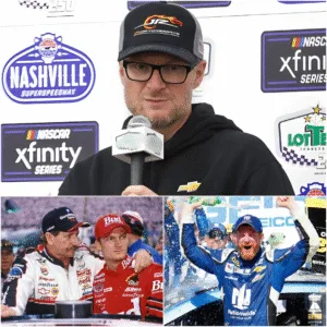 “I am not my father’s shadow…” — After 14 years of silence and enduring pain, Dale Earnhardt Jr. suddenly erupted with a 15-word statement amid the NASCAR storm, directly rejecting the notion that he lives off a legend’s glory. Haunted for more than a decade by endless comparisons and the label of “Dale Earnhardt’s son,” Dale Jr. finally chose to speak out — not to seek validation, but to close, once and for all, a chapter that followed him throughout his career. “I am not my father’s shadow…” — After 14 years of silence and enduring pain, Dale Earnhardt Jr. suddenly erupted with a 15-word statement amid the NASCAR storm, directly rejecting the notion that he lives off a legend’s glory. Haunted for more than a decade by endless comparisons and the label of “Dale Earnhardt’s son,” Dale Jr. finally chose to speak out — not to seek validation, but to close, once and for all, a chapter that followed him throughout his career. For most of his life in NASCAR, Dale Earnhardt Jr. carried a name that was both a gift and a burden. Being the son of the legendary Dale Earnhardt Sr., known as “The Intimidator,” meant inheriting one of the most iconic legacies in American motorsports. But it also meant living under a microscope, judged not for who he was, but for who his father had been. From the moment he stepped into a stock car, comparisons were inevitable, relentless, and often cruel. Every win was measured against his father’s greatness, and every loss was magnified as proof that he could never truly escape that shadow. For 14 years, Dale Jr. rarely addressed the emotional toll of those expectations. He answered questions politely, deflected criticism, and focused on racing. Yet behind the calm exterior, the pressure was immense. Fans wanted another Earnhardt Sr., media outlets framed his career as a continuation of a legend, and critics were quick to label him a beneficiary of his last name rather than a driver who earned his place. The phrase “Dale Earnhardt’s son” followed him everywhere, reducing his identity to a footnote in someone else’s story. That silence finally broke amid a recent NASCAR storm, when Dale Jr. released a brief but powerful 15-word statement that cut through years of speculation. “I am not my father’s shadow. I built my own path, my own scars, my own legacy.” The words were simple, but their impact was seismic. In just one sentence, he confronted a narrative that had haunted him for over a decade, making it clear that his career was not an extension of his father’s fame, but a journey forged through personal struggle, resilience, and growth. Dale Earnhardt Jr.’s career achievements speak for themselves. With 26 Cup Series wins, two Daytona 500 victories, and multiple Most Popular Driver awards, he proved his talent on the track time and time again. Yet statistics alone never fully captured his contribution to NASCAR. He became a bridge between generations, preserving the sport’s traditions while embracing its evolution. His openness about mental health, concussions, and personal loss helped humanize a sport often defined by toughness and stoicism. The loss of his father in the tragic 2001 Daytona 500 crash cast a long emotional shadow over Dale Jr.’s life. Grief became intertwined with competition, as every lap around Daytona carried memories of that fateful day. For years, he raced not only against other drivers, but against expectations shaped by tragedy. Fans projected their own emotions onto him, seeing him as a symbol of unfinished legacy rather than an individual navigating his own pain. His recent statement reflects not anger, but acceptance—a declaration that he no longer needs to carry that collective burden. In recent years, Dale Jr. has found new purpose beyond driving. As a broadcaster, team owner, and advocate for driver safety, he has continued to shape NASCAR’s future. His voice carries weight not because of his last name alone, but because of his experience, honesty, and dedication to the sport. Speaking out now is less about defending his past and more about defining his present. It is a reminder that identity is not inherited; it is earned through choices, perseverance, and self-awareness. The reaction to his statement has been swift and emotional. Fans flooded social media with messages of support, many acknowledging that they, too, had unconsciously held him to an impossible standard. Fellow drivers and analysts praised his courage, noting that breaking silence after so many years requires strength of a different kind. Even critics conceded that Dale Jr.’s legacy deserves recognition on its own terms, separate from the towering figure of his father. Ultimately, Dale Earnhardt Jr.’s words are not a rejection of his father’s legacy, but a clarification of his own. He honors Dale Earnhardt Sr. by being authentic, by refusing to live as a replica of a legend, and by embracing the full complexity of his journey. The shadow may always exist, but it no longer defines him. With one concise statement, he closed a chapter marked by comparison and opened another defined by self-ownership. In a sport built on speed, noise, and spectacle, Dale Earnhardt Jr.’s quiet declaration stands out as one of the most meaningful moments in recent NASCAR history. It is a reminder that behind every helmet is a human story, and that even the most famous names carry unseen struggles. By finally speaking out, Dale Jr. has not only reclaimed his narrative, but also offered inspiration to anyone who has ever lived under the weight of expectations that were never truly theirs.