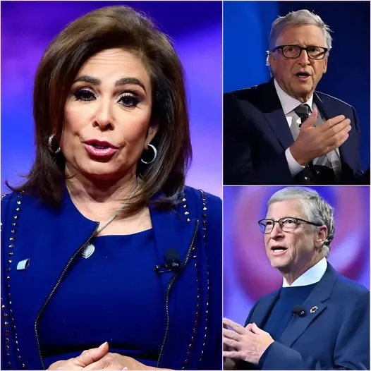 The Final Judgment: Judge Jeanine Pirro’s $1.3 Billion War Cry Against Bill Gates Shakes the Global Elite. The media landscape shifted on its axis last night as a routine television broadcast transformed into what many are calling the most aggressive legal challenge ever issued from a news desk. For years, the intersection of global health policy and billionaire philanthropy has been a flashpoint of public debate, but Judge Jeanine Pirro has just elevated the discourse from mere skepticism to a full-scale demand for criminal accountability. In a scorched-earth segment of her “Opening Statement,” the former prosecutor discarded the usual political niceties to level a staggering $1. 3 billion fraud allegation against Microsoft co-founder Bill Gates. The air in the studio was thick with a sense of historical consequence as Pirro, known for her relentless pursuit of what she terms “forgotten justice,” framed the global pandemic response not as a series of medical errors, but as a calculated, multi-billion-dollar deception that requires a courtroom-not just a committee-to resolve. The announcement of a proposed $1. 3 billion fraud indictment against Bill Gates has sent shockwaves through the highest echelons of power, signaling a new era of aggressive accountability for the global elite. Pirro’s “war cry” is not merely a call for a fine or a slap on the wrist, it is an assertion that the legal protections usually afforded to high-profile philanthropists should be stripped away in the face of alleged criminal deception. By putting a specific, ten-figure price tag on the perceived damages, she has moved the conversation beyond the realm of conspiracy theories into the territory of financial and criminal forensics. This isn’t just about the money, according to Pirro, but about the precedent that no individual, regardless of their net worth or global standing, is above the scrutiny of the American legal system when the well-being of the public is at stake. At the heart of this legal firestorm is the explosive allegation that Bill Gates and his associated entities knowingly promoted a failed COVID-19 “cure” while possessing internal evidence that the solution was fundamentally flawed. Pirro thundered through her broadcast, claiming to have insights into a “paper trail” that suggests the push for specific medical interventions was driven more by profit margins than by public health outcomes. The “criminal deception” she describes paints a picture of a global health titan who used his immense influence to steer the world toward a “hollow shell” of a solution. This narrative strikes at the core of the trust the public places in private-public partnerships, suggesting that while the world was in a state of unprecedented vulnerability, those at the top were playing a high-stakes game of financial opportunism with people’s lives. Judge Jeanine Pirro has leveraged her formidable background as a seasoned prosecutor to frame this indictment as a necessary “Final Judgment” for the victims of pandemic-era policies. She did not speak as a mere commentator last night, she spoke with the cadence of a district attorney addressing a grand jury, laying out “exhibits” of broken promises and shuttered businesses. Her rhetoric skillfully connected the dots between the astronomical wealth accumulated by the “elites” and the devastating economic ruin faced by small business owners across the United States. By positioning herself as the voice of the “deceived,” she has tapped into a deep well of societal resentment, turning a complex medical and financial debate into a clear-cut battle between the powerful few and the suffering many. The specific focus on a “failed COVID cure” serves as a lightning rod for millions of citizens who feel that the official narratives of the past few years have left them with more questions than answers. Pirro’s segment focused heavily on the idea that evidence was ignored or suppressed in favor of a “solution that failed to deliver on its primary promises of transmission prevention and total immunity. According to her “Opening Statement,” the indictment should focus on the gap between what was sold to the American public and what was actually known behind closed doors. This focus on “knowing deception is a critical legal threshold; proving that a party acted with intent rather than just making a mistake is what elevates a business failure to a criminal enterprise, and Pirro seems intent on proving that Gates crossed that line. As the news of this potential indictment goes viral, the Bill & Melinda Gates Foundation finds itself at the center of a PR and legal crisis that threatens to overshadow decades of philanthropic work. While the foundation has long defended its actions as being driven by a desire to save lives and eradicate disease, the “Pirro Indictment” narrative challenges the very morality of their mission. The global elite are watching closely, realizing that if a figure as influential as Bill Gates can be targeted in such a high-profile, aggressive manner, the shield of “good intentions” may no longer be enough to protect them from the legal consequences of their global initiatives. The battle lines are being drawn between those who view Gates as a visionary savior and those who now see him through the lens of Pirro’s “criminal deception” framework. This move marks a significant escalation in the use of media platforms to bypass traditional slow-moving legal channels and speak directly to the “court of public opinion.” Pirro’s thundering broadcast was designed to mobilize a base and create a groundswell of support that might force the hands of actual sitting prosecutors and grand juries. By declaring the “Opening Statement a legal war cry, she is essentially crowdsourcing a demand for justice, betting that the weight of public outcry will become too heavy for the Department of Justice to ignore. It is a bold, high-stakes strategy that blurs the lines between journalism, activism, and the law, reflecting a 2026 media environment where the loudest voice often becomes the catalyst for the most significant legal actions. The economic backdrop of Pirro’s argument-highlighting the contrast between billionaire gains and small business losses-resonates with an American public still reeling from the financial aftershocks of the pandemic era. When she spoke of families suffering while the “elites were lining their pockets,” she touched a nerve that transcends party lines. The $1. 3 billion figure represents more than just a fine; it is a symbol of the wealth gap that many feel was widened by the very policies Gates championed. This narrative of “the elite vs. the everyday American provides the emotional fuel necessary to sustain such a massive and controversial legal push, making it about much more than just a single man or a single medical product. Whether this “Final Judgment” leads to a formal courtroom battle or remains a powerful piece of rhetorical warfare, the impact on Bill Gates’ legacy and the future of global health governance is already being felt. The mere act of a respected, albeit controversial, former judge calling for such a massive indictment changes the atmospheric pressure around the Bill & Melinda Gates Foundation. It forces a defensive posture and invites a level of scrutiny that would have been unthinkable just a decade ago. As the world moves forward into 2026, the “Pirro War Cry” will likely be remembered as the moment the untouchables of the global stage were officially told that their time of unchecked influence had come to an end, and the scales of justice were finally starting to balance.