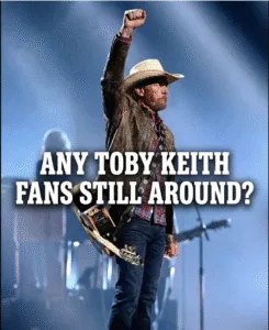 When a man who once shook stadiums stands under the lights and barely holds back tears, you know this is no ordinary performance. In Toby Keith’s haunting rendition of Don’t Let the Old Man In, he doesn’t just sing — he confesses. His voice, heavy with truth, sounds less like music and more like a private prayer. Every lyric carries fear, stubborn courage, and the raw reality of aging. “Don’t let the old man in” becomes more than a line — it’s a plea to hold on, to fight for one more sunrise, one more breath. This isn’t entertainment. It’s a reckoning. A goodbye wrapped in grit and defiance — a powerful reminder that even legends quietly ask for a little more time before the darkness closes in.